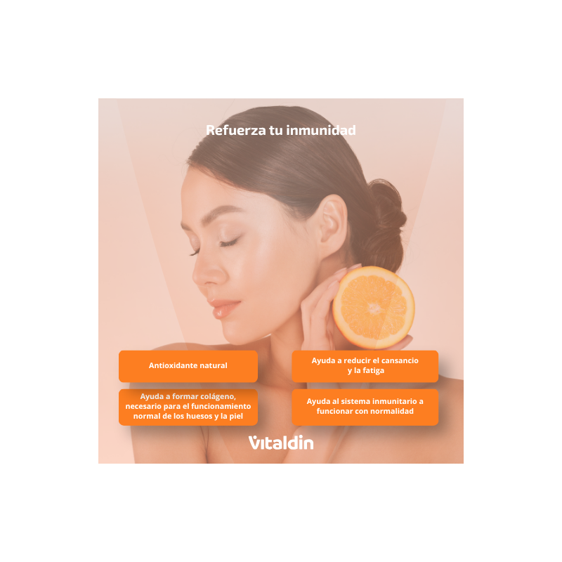 Gomitas de Vitamina C sin Azúcar 240 mg | Vitaldin Perú