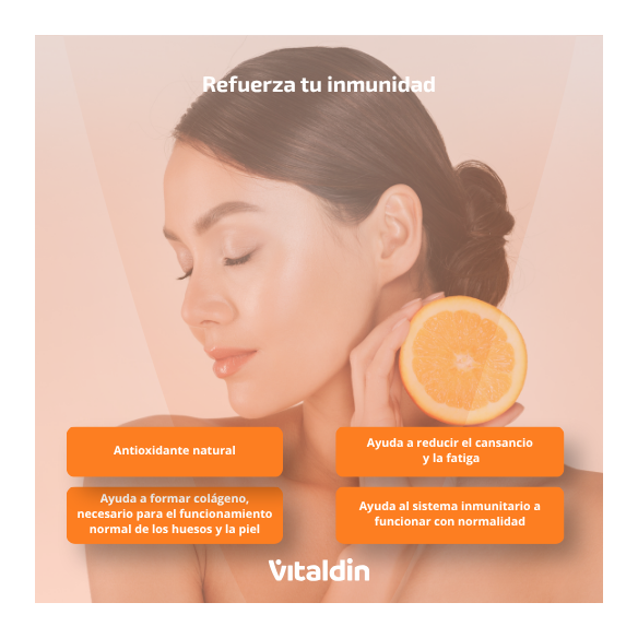 Gomitas de Vitamina C sin Azúcar 240 mg | Vitaldin Perú