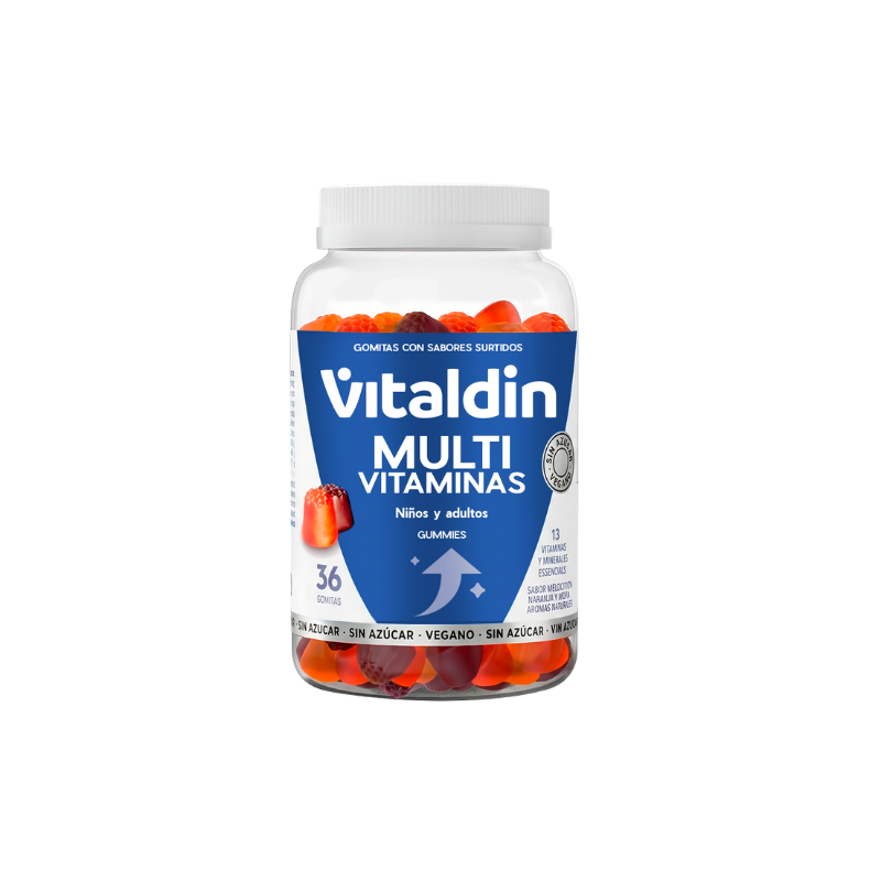 Gomitas de Multivitaminas sin Azúcar para Adultos | Vitaldin