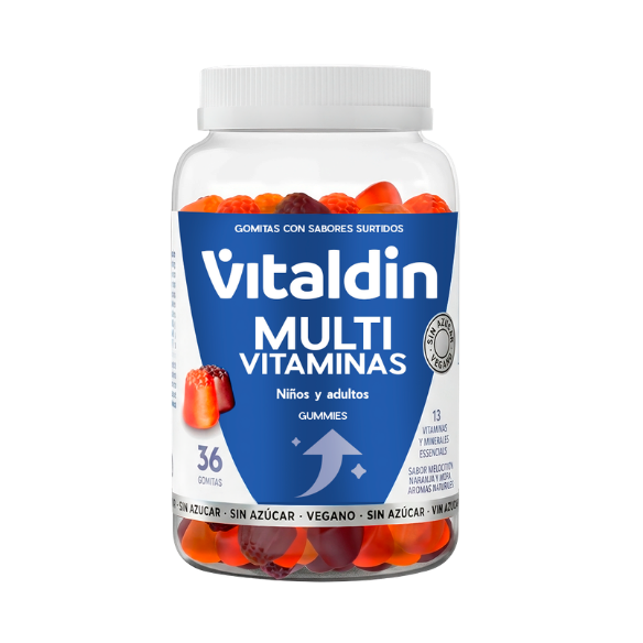 Gomitas de Multivitaminas sin Azúcar para Adultos | Vitaldin