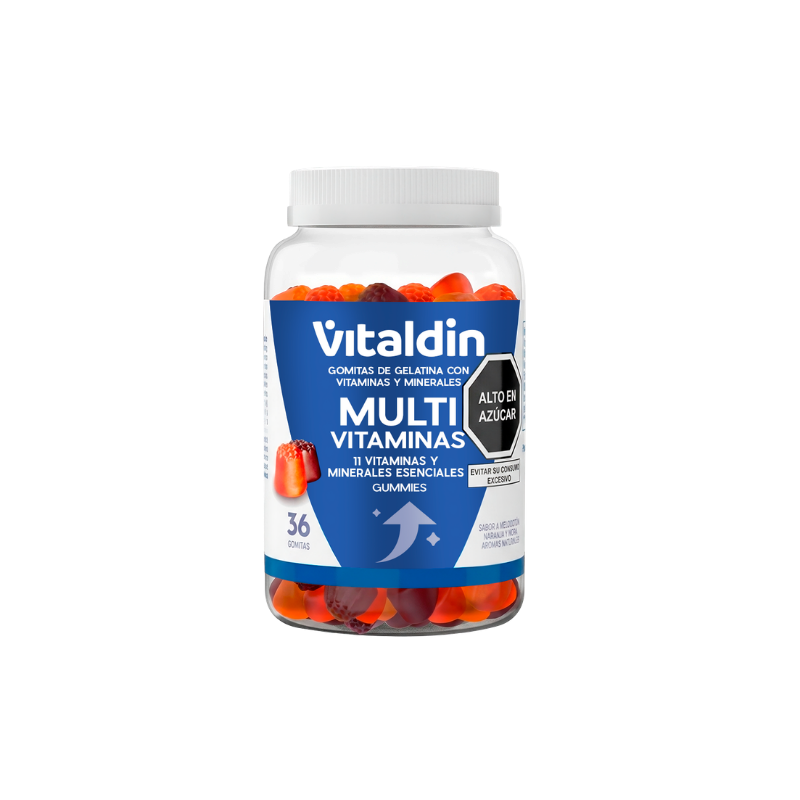 Gomitas Multivitamínicas para Adultos, 11 Vitaminas | Vitaldin