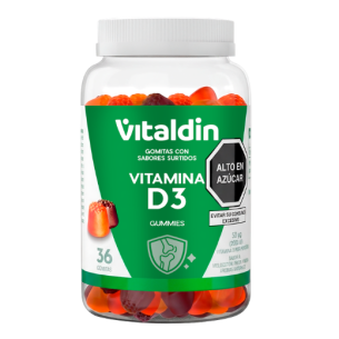 Gomitas de Vitamina D3 Sabores Surtidos | Vitaldin