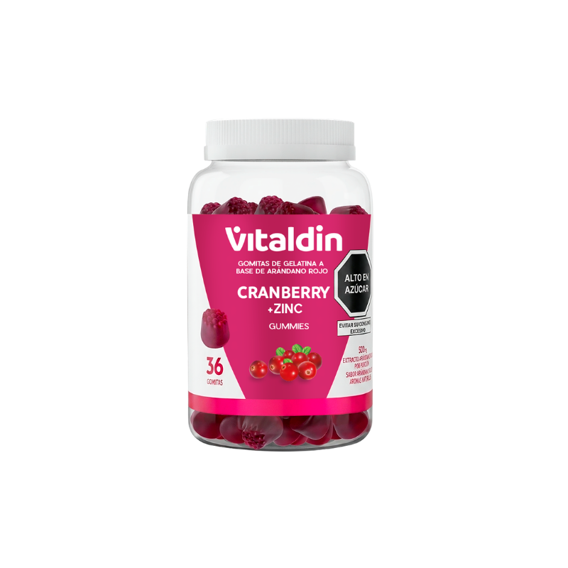 Gomitas de Cranberry y Zinc | Salud Femenina